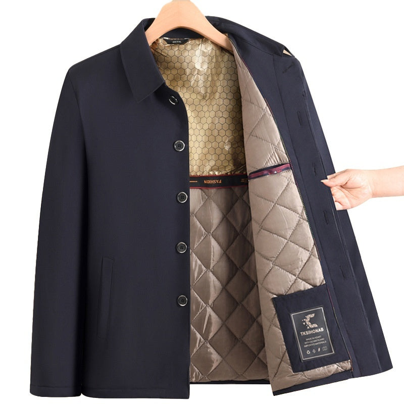Mens Graphene Padded Jacket - Thickened and Warm