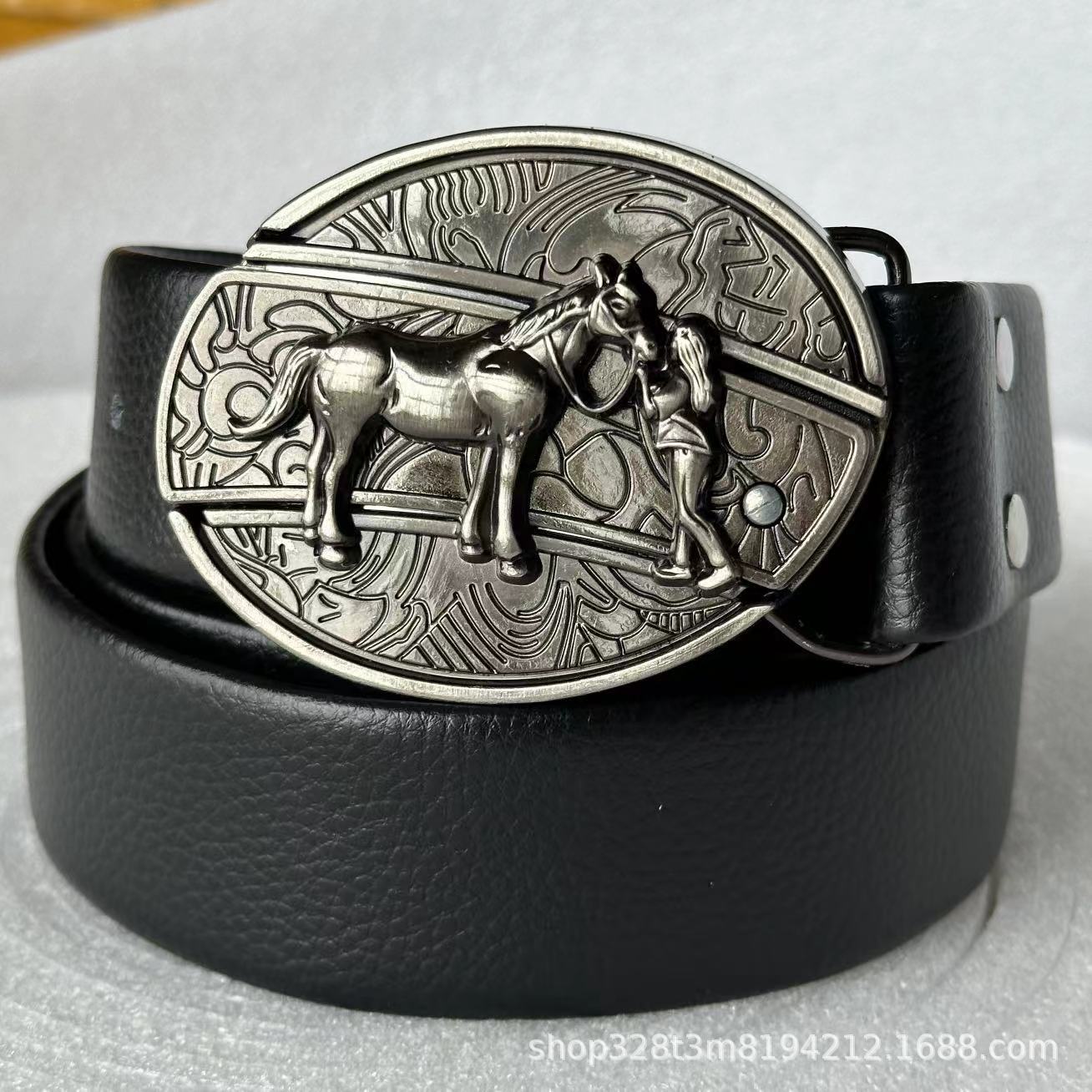 Smooth Buckle Trendy Punk Belt Buckle with Distinctive Style - Neon North Clothing