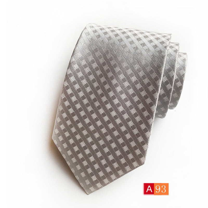 Men's Jacquard Formal Tie - Casual Polyester Jacquard Wear - Neon North Clothing