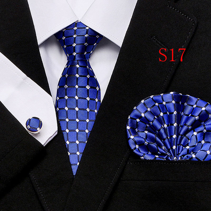 Paisley Tie Three-Piece Set for European and American Style - Neon North Clothing