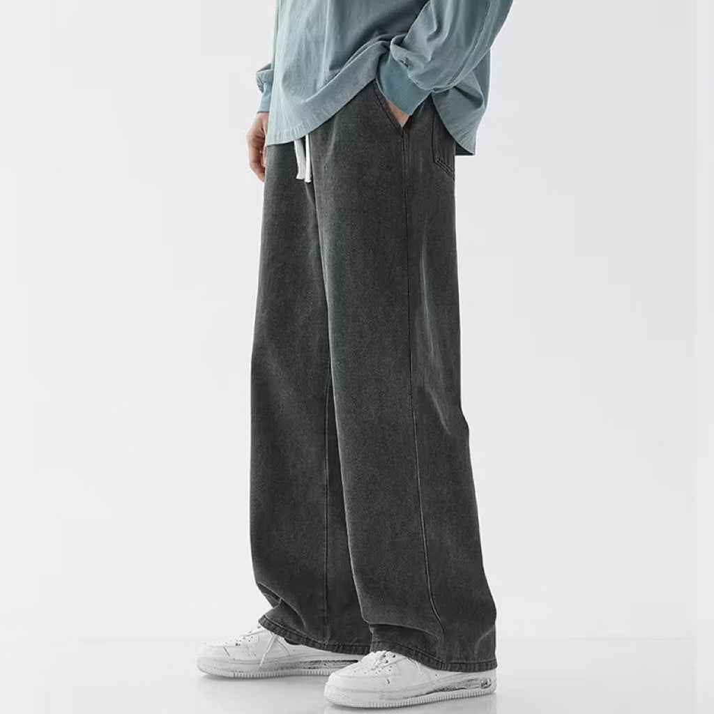 Fashion Personality Wide Leg Casual Pants Men for Effortless Style