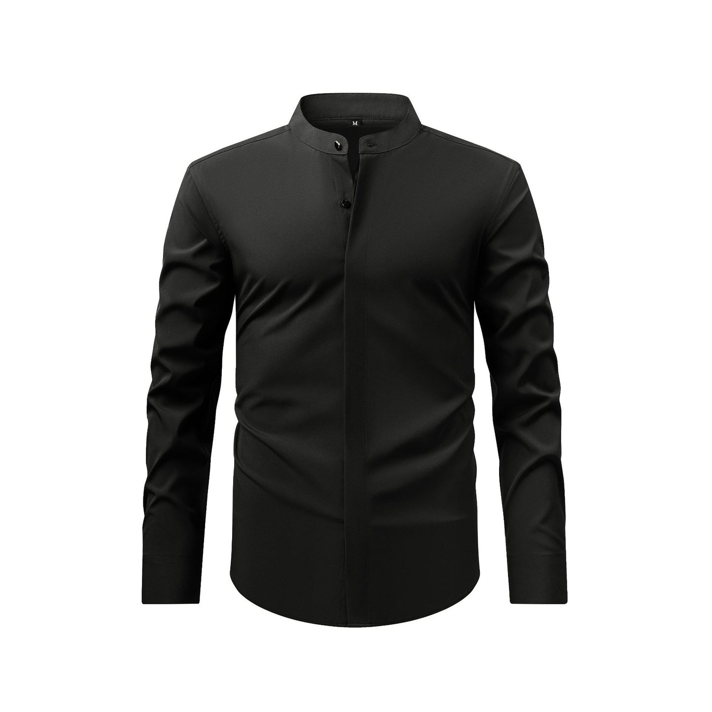 Men's Retro Long-sleeved Dress Shirt - Casual Regular Fit - Neon North Clothing