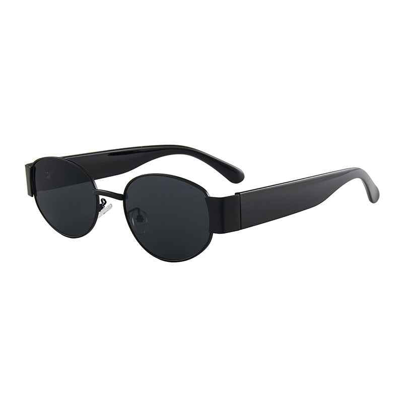 Trendy Round Sunglasses for Women and Men - Luxury Small Frame Design