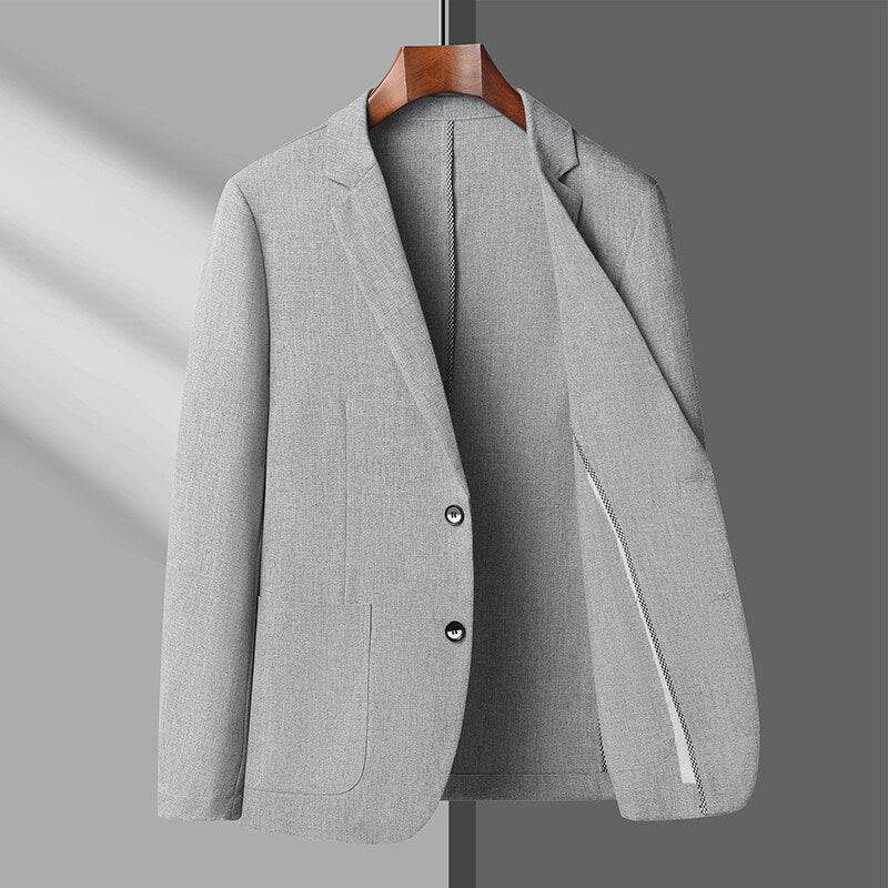 Mens Lightweight Spring Summer Suit Jacket for Effortless Style