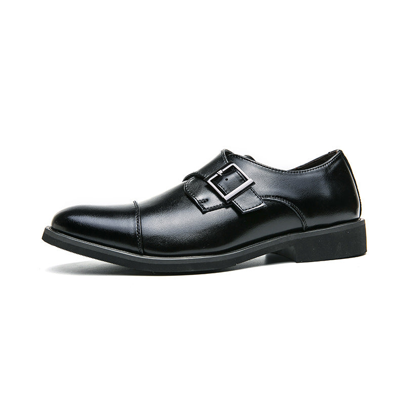 Low-cut British-style Business Shoes for Trendy Professionals