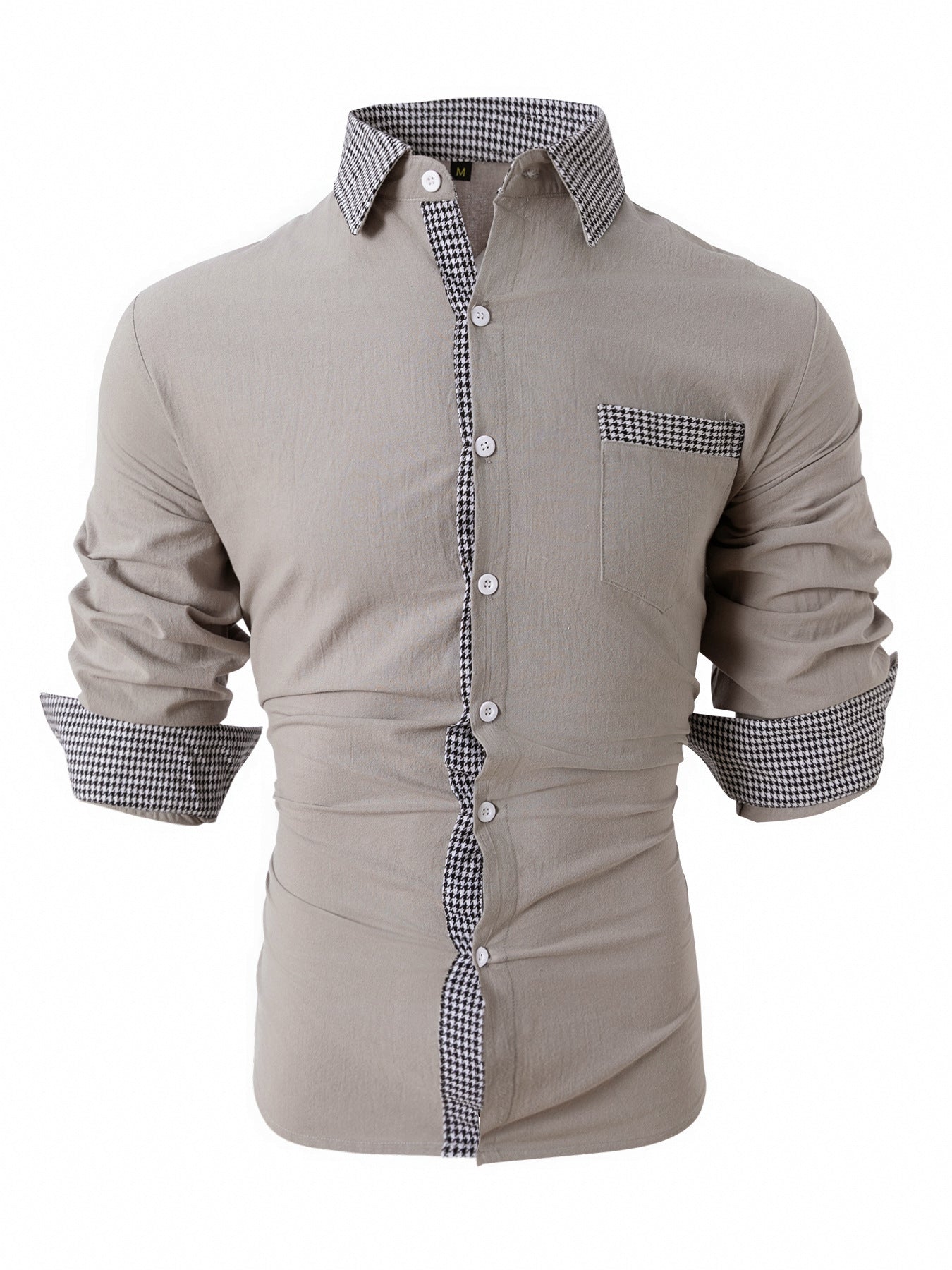 Mens Casual Long Sleeve Shirt for Effortless Style and Comfort