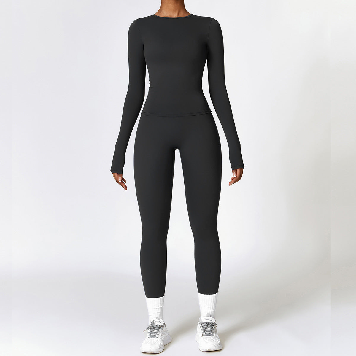 Tight-fitting Brushed Quick-drying Yoga Suit for Optimal Performance