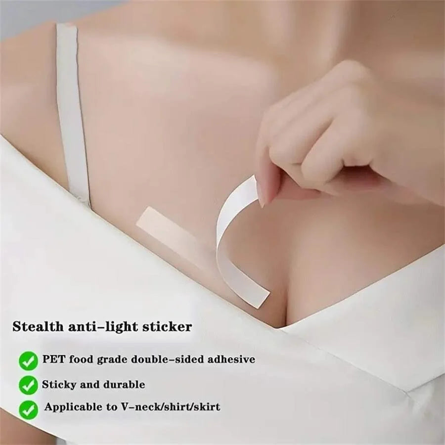 36 Pcs Clear Strong Adhesive Double Sided Tape for Clothing and Body