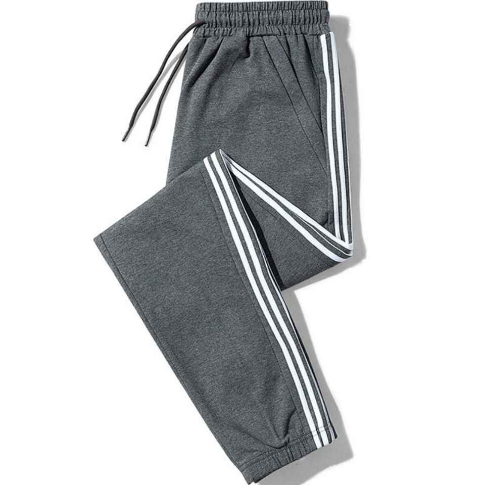 Men's Three-Stripe Casual Pants - Harlan Fashion Trends Long Pants