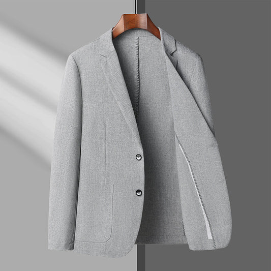 Mens Lightweight Spring Summer Suit Jacket for Effortless Style
