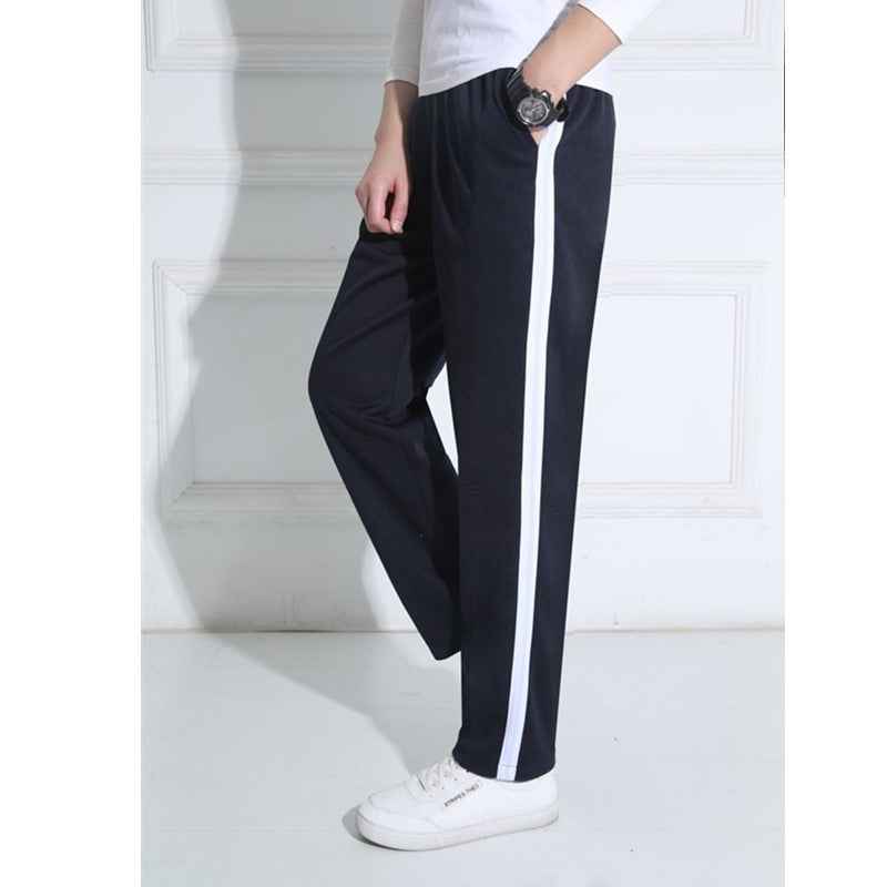 Pure Black Loose Sweatpants