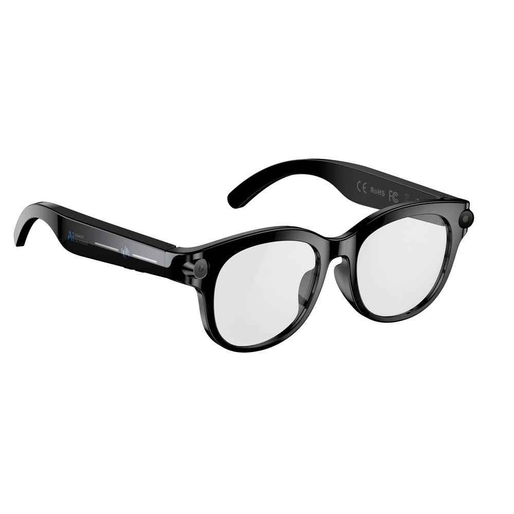 Smart Bluetooth Glasses with Bluetooth Calling, Photo and Video Recording, AI Translation, Recognition, and Music Playback