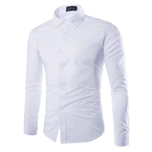 Casual Polo Shirt - Ironing Free Long Sleeves Regular Fit