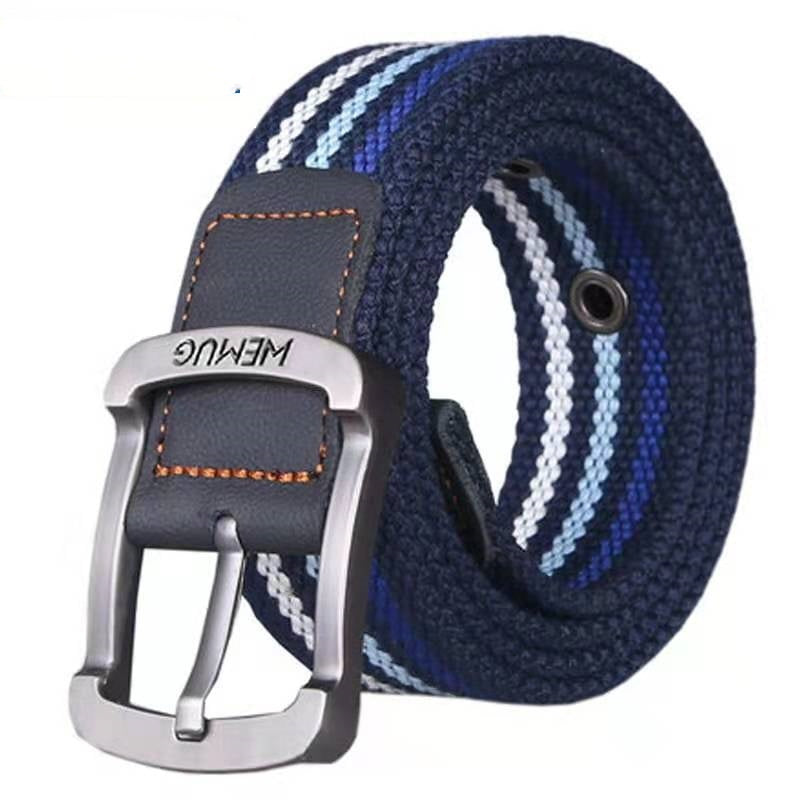 Casual Men's Canvas Belt - Outdoor Pin Buckle Design for Comfort and Style - Neon North Clothing