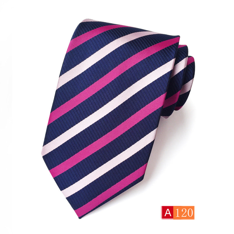 Men's Jacquard Formal Tie - Casual Polyester Jacquard Wear - Neon North Clothing