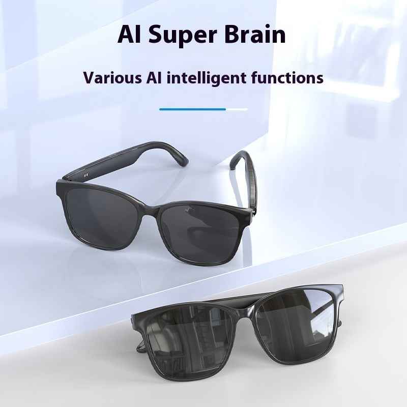 Intelligent AI Translation Bluetooth Glasses - Wireless Headset for Real-time Language Interpretation