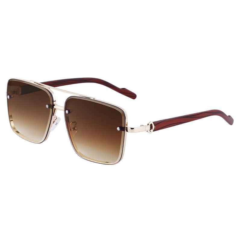 European American Square Cut Sunglasses for Men - Stylish and Trendy Eyewear