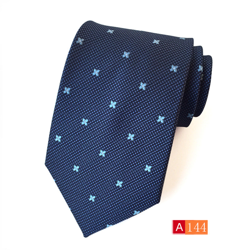 Men's Jacquard Formal Tie - Casual Polyester Jacquard Wear - Neon North Clothing