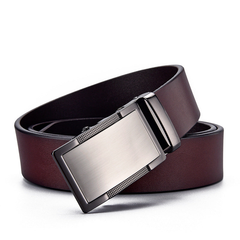 Men's Leather Belt - Premium Two-Layer Design for Durability and Style - Neon North Clothing