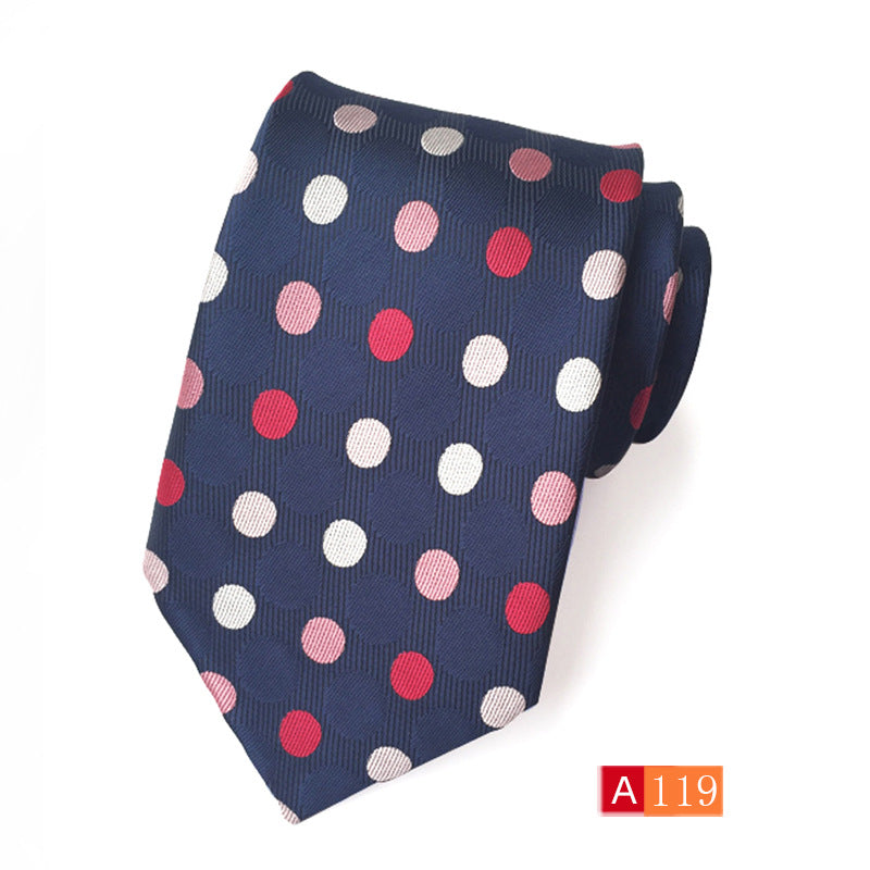 Men's Jacquard Formal Tie - Casual Polyester Jacquard Wear - Neon North Clothing