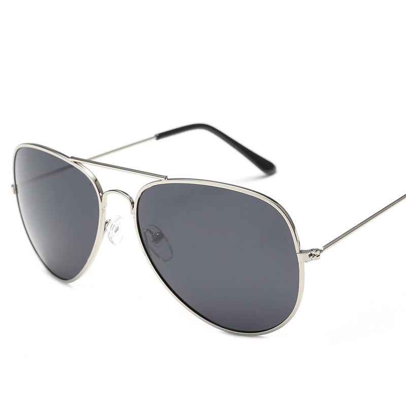 Polarized Sunglasses for Men and Women - Double Beam Glasses with Metal Toad Mirror
