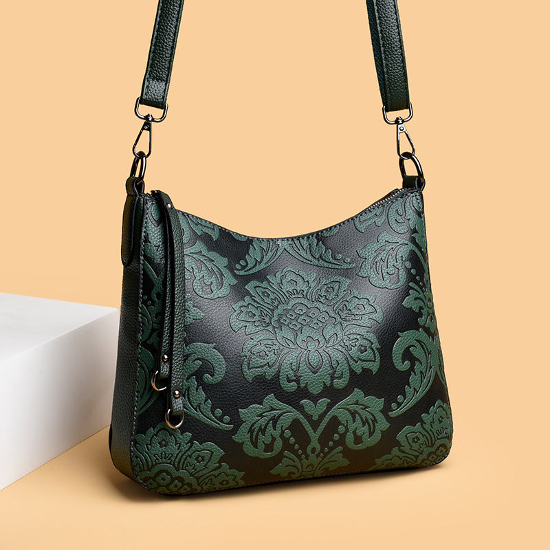 Women's Patterned Messenger Bag for Stylish Daily Use