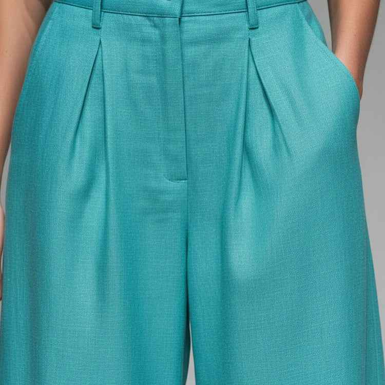 Sleeveless Vest Wide-Leg Pants Set for Women