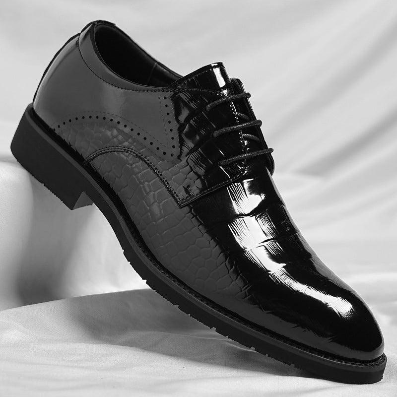 Business Fashionable Men's Shoes – Glossy Style for Every Occasion