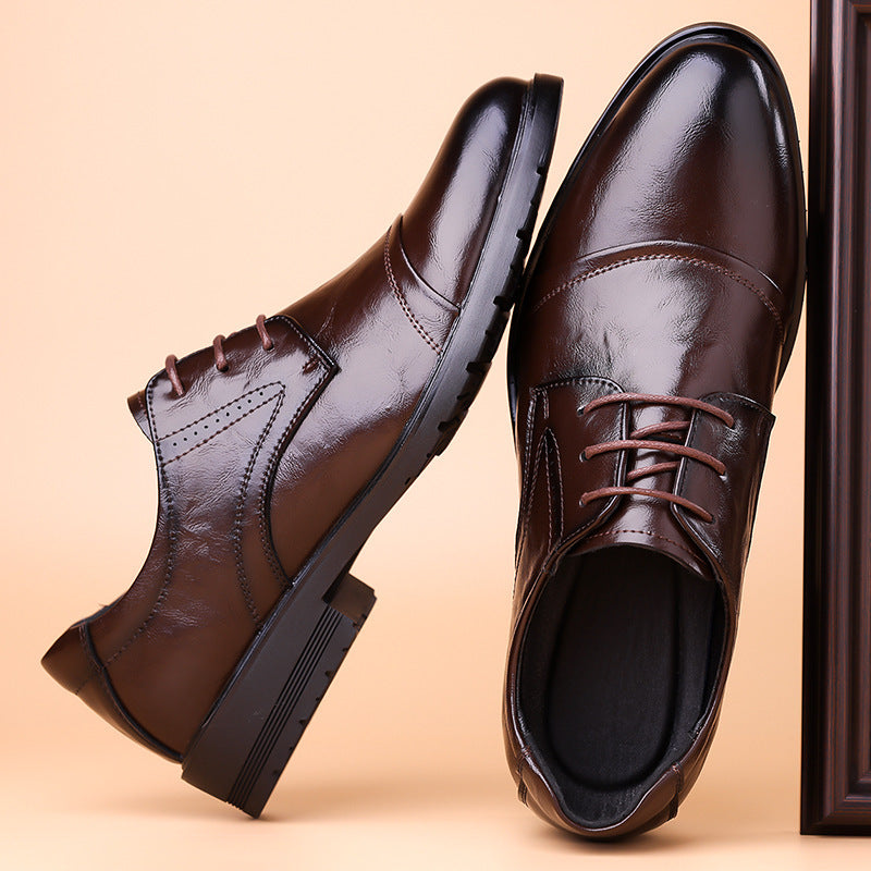 Men's Leather Business Shoes for Formal Occasions