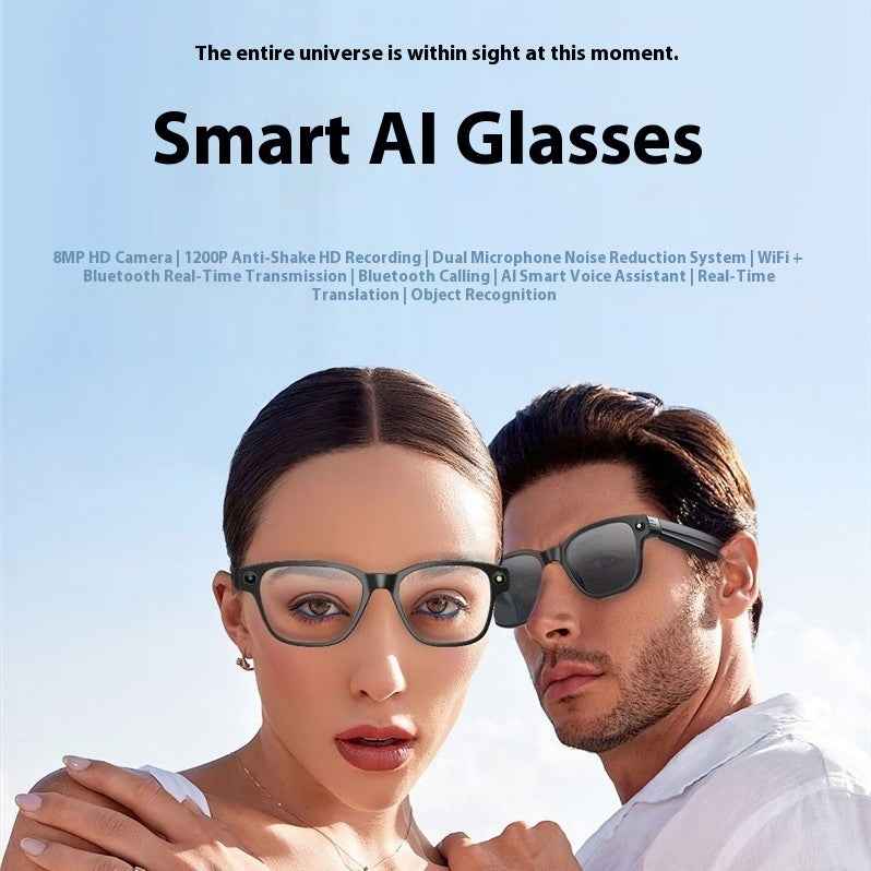 Hyundai L801 AI Translation Sunglasses - Intelligent Bluetooth Shooting Glasses for Seamless Communication