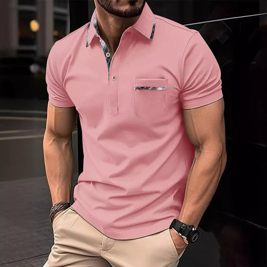 Lapel Polo Shirt for Stylish Comfort and Versatile Wear