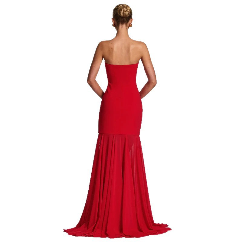 Strapless Mermaid Dress for Stunning Elegance and Perfect Fit - Neon North Clothing