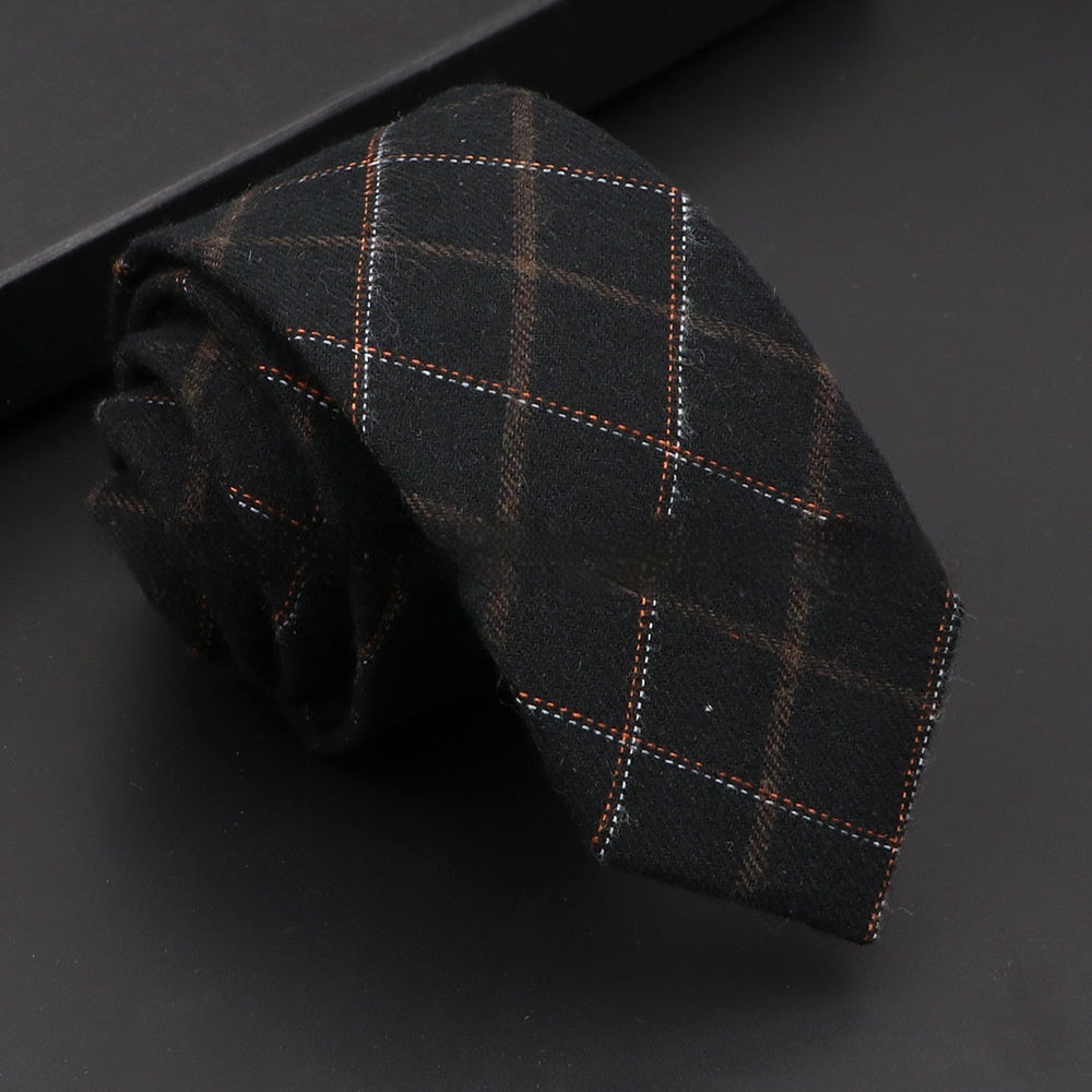 Artificial Woolen Necktie - Neon North Clothing