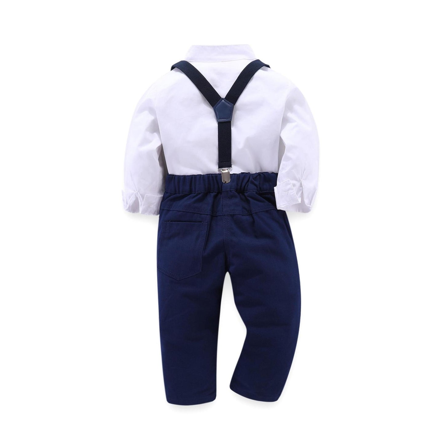 Boy's Gentleman Suit  with Suspenders