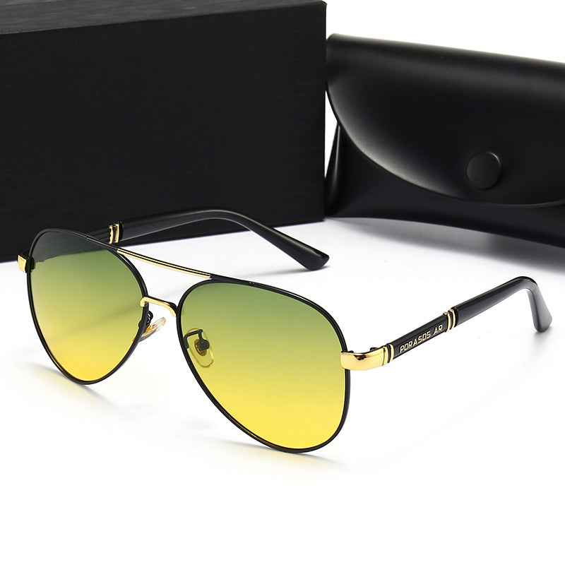 Polarized Color Changing Sunglasses for Men - Stylish & Versatile Eye Protection