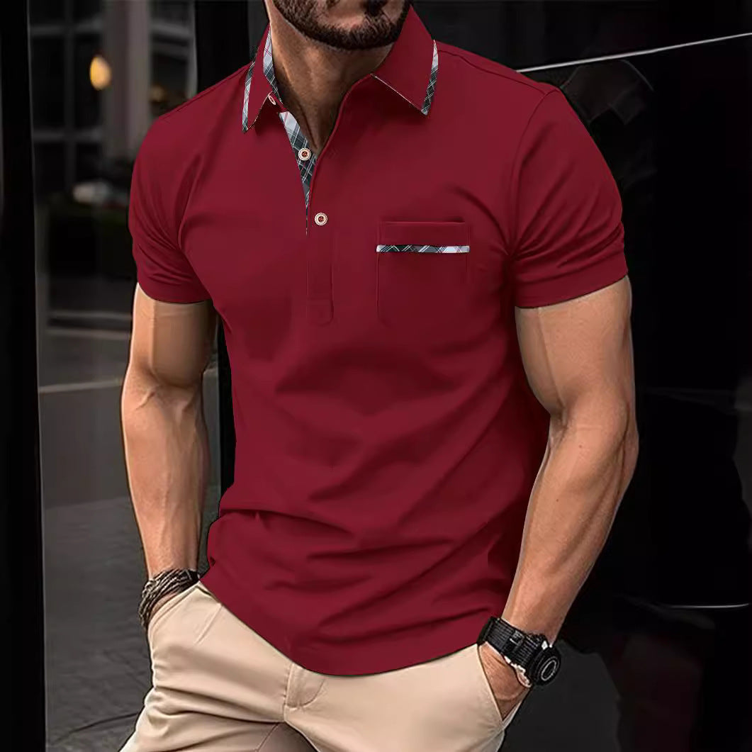 Lapel Polo Shirt for Stylish Comfort and Versatile Wear - Neon North Clothing