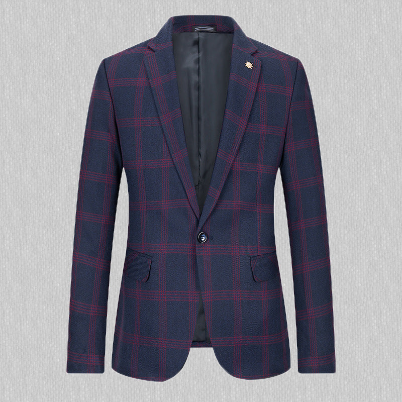 Men's Slim Fit Business Sports Jacket - Trendy Casual Handsome Coat