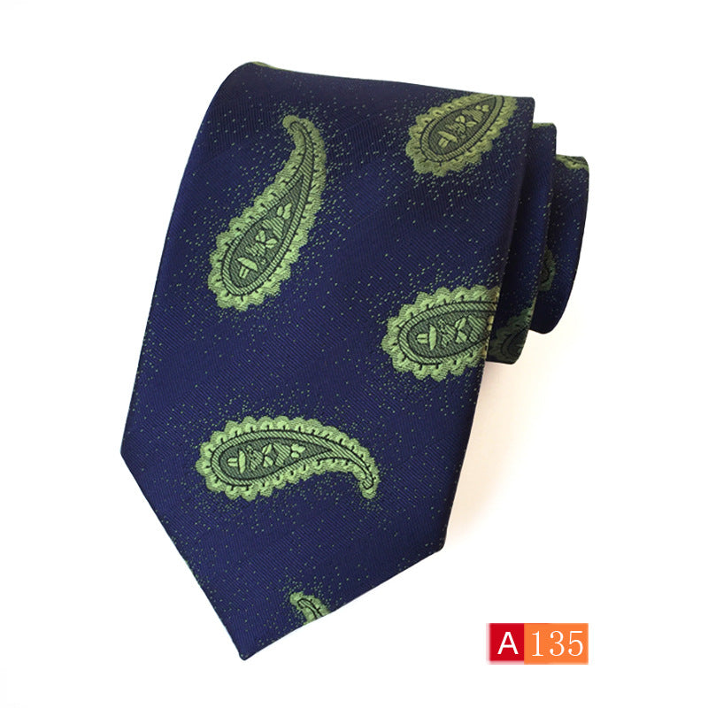 Men's Jacquard Formal Tie - Casual Polyester Jacquard Wear - Neon North Clothing